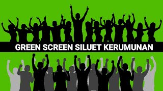 Top 6 ..!! Green screen SILUET KERUMUNAN 2020