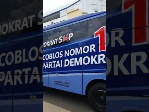 Bus nya demokrat  AHY