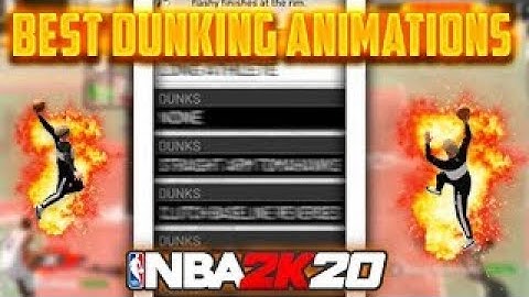 *NEW* BEST LAYUP AND DUNK PACKAGES/ANIMATIONS IN NBA 2K20! BEST SLASHER DUNK ANIMATIONS IN NBA 2K20!