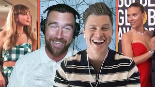 Famous Travis Kelce and Colin Jost Bond Over Being ‘the Less Famous’ Ones in Their Relationships Net Worth
