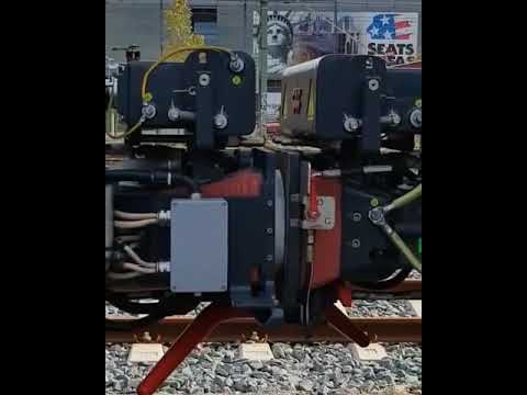Two trains coupling