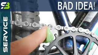 3 Things NOT To Grease On Your Bicycle! Grease vs Lube...