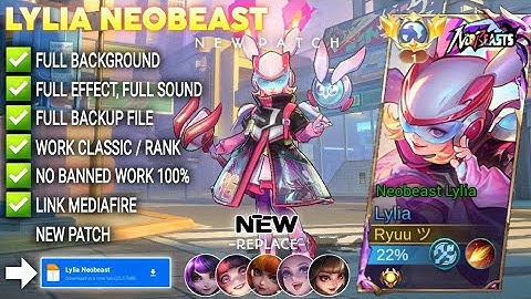Script Skin Lylia Neobeast No Password | Full Effect Voice | Patch Terbaru