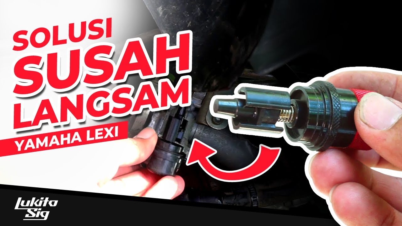 SOLUSI YAMAHA LEXI TIDAK MAU LANGSAM | CARA PASANG DAN SETTING ISC MANUAL
