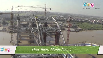 Cầu đông trù - Cầu vòm thép nhồi bê tông đầu tiên ở Hà Nội