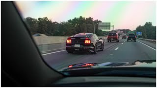 My Hellcat Charger Jailbreak gave Mustang GT500 all the SMOKE💨& I still LOST😞…