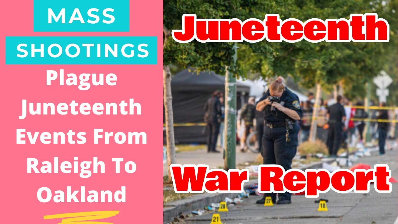 Mass Shootings & police killings at celebration events ruin the 1st