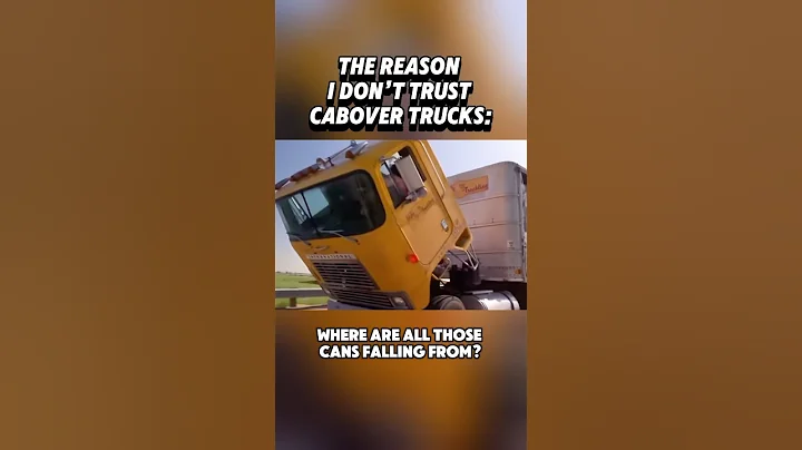 The reason I don’t trust cabover trucks as a truck driver. #trucking #trucker #funny #semi #rookie