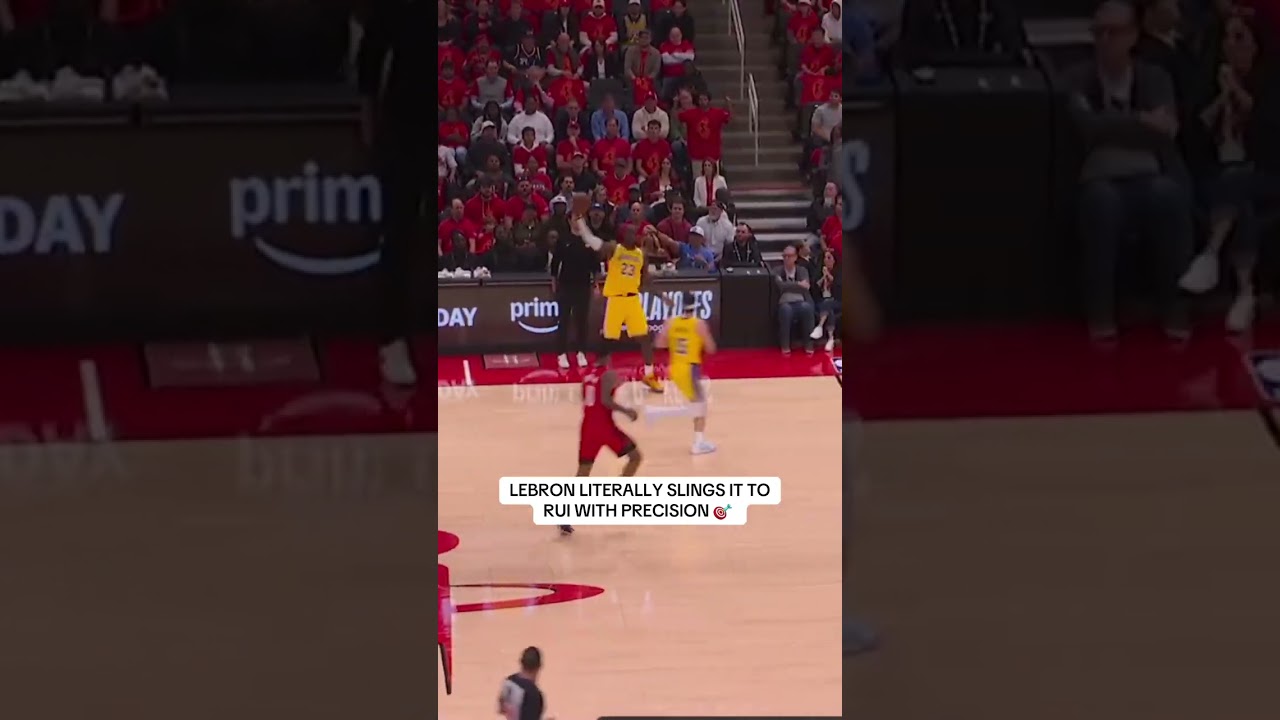 LeBron baseball assist 🤯 ⚾️