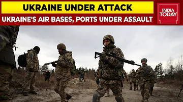 Ukraine Under Russia's All-Out Attack, Country's Air Bases, Ports Under Assault | Top Developments