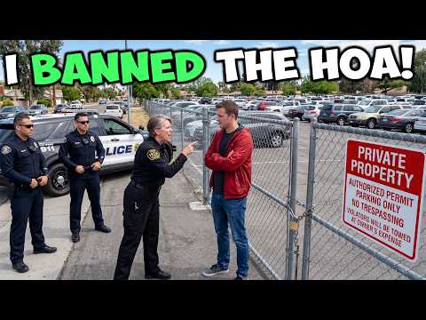 HOA Fined Me For My Parking Lot.. So I Banned Them From Parking On My Property!