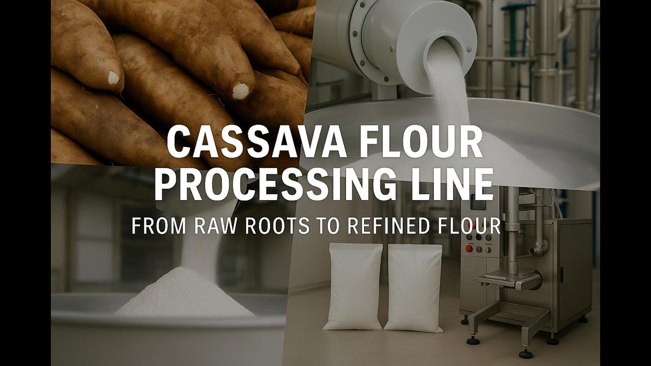 CASSAVA FLOUR PROCESSING LINE