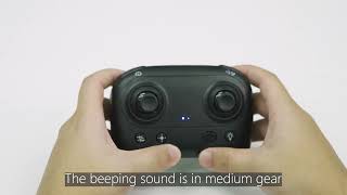 S166 drone operation tutorial