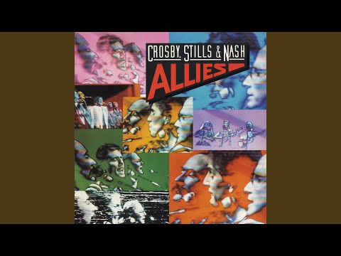 Crosby Stills Nash ALLIES UK/EUR 83 シャツ Crosby, Stills & Nash – Allies – Vinyl (LP, Album, Stereo