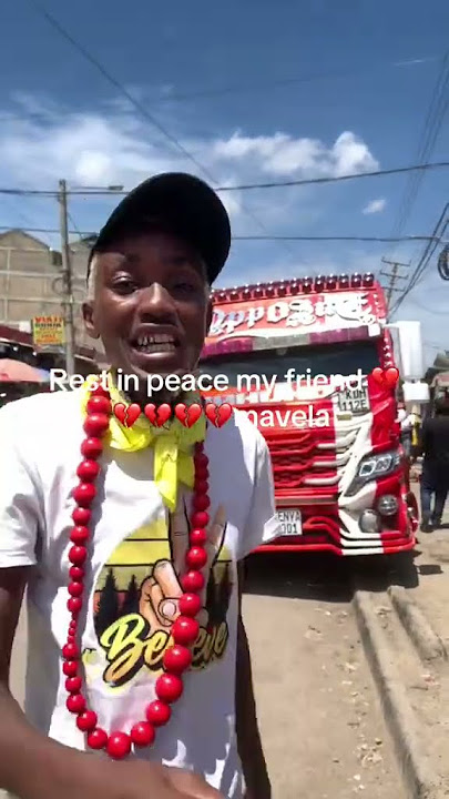 Long live Canadian Matatu crew member Mavela, who was so passionate about  Matatus #mavela