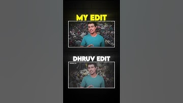 Dhruv Rathee Video Editing Style Part 7 #shorts