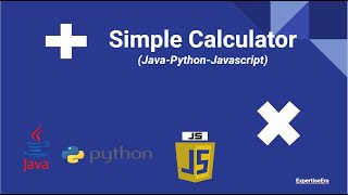 Simple Calculator with Java, Python, and JavaScript #coding #javascript #python #java