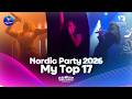 🇳🇴 Nordic Eurovision Party 2026: My Top 17