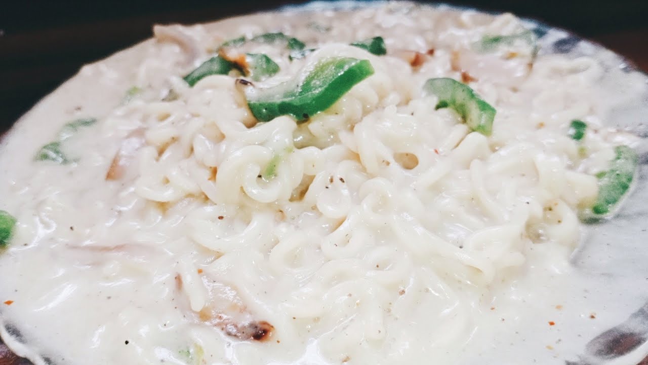 एक बार जरूर बनाए सिपंल और लाजबाव मैगी इस तरीके से।white sauce recipe