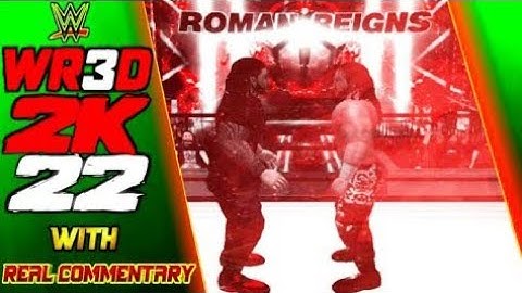 WR3D 2K22 MOD RELEASED (NEW MOVES , TAUNTS, ATTIRES, REAL ENTRANCES , COMMENTARY AND MATCH TYPES)