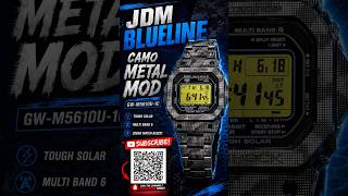 GW-M5610U-1C Blueline Camo Metal Mod | JDM G-Shock Upgrade