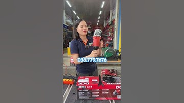 Dòng máy mài góc công tắc bóp đường kính lưỡi 125mm, máy chính hãng DCK Ksm02-125b  #dienmayevi