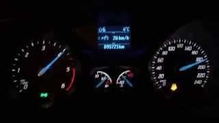 0-200 KM/H 2013 FORD FOCUS 1.6 TDCI 70 KW (95 ps)