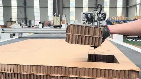 100mm Honeycomb Cardboard CNC Oscillating Knife Cutting Machine