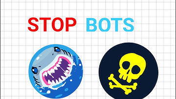 STOP BOTS//Agar.io Gameplay