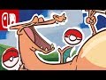 Pokémon Let's Go Charizard! (Eevee & Pikachu Parody Cartoon)