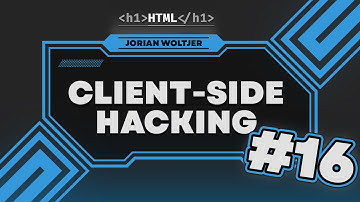 Client-Side Hacking #16 – HTML Injection