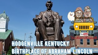 Hodgenville Kentucky Birthplace of Abraham Lincoln Abraham Lincoln museum walk through