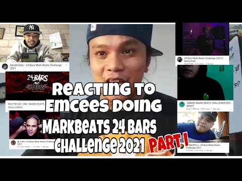 MARK BEATS 24 BARS CHALLENGE 2021 REACTION TO DIFFERENT EMCEES