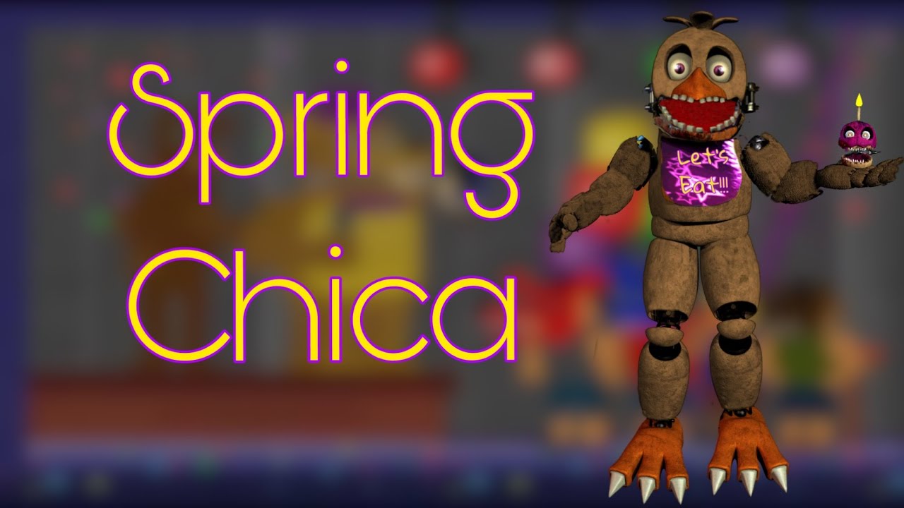 Spring Chica (FNAF Speed Edit) - YouTube