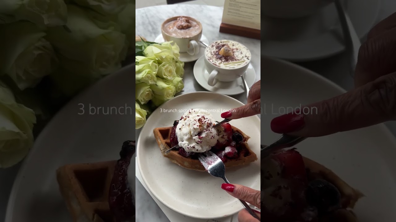 3 brunch spots to try in London 🍳💕