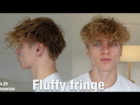 How to get a fluffy fringe + pros and cons. Hair tutorial. EP 1 - YouTube