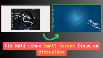 How to Fix Kali Linux Small Screen Issue on VirtualBox | Quick & Easy Tutorial