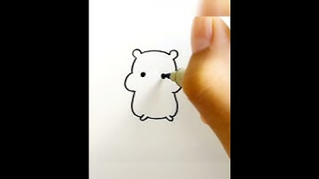 How To Draw Cute Squirrel | #howtodraw #drawing #viralpainting