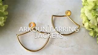The making of: Arkoun earring jackets