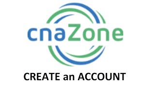 cnaZone - how to register or create an account