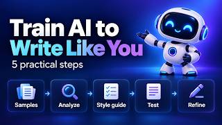 How to Train AI to Write Like You (And Save Hours)