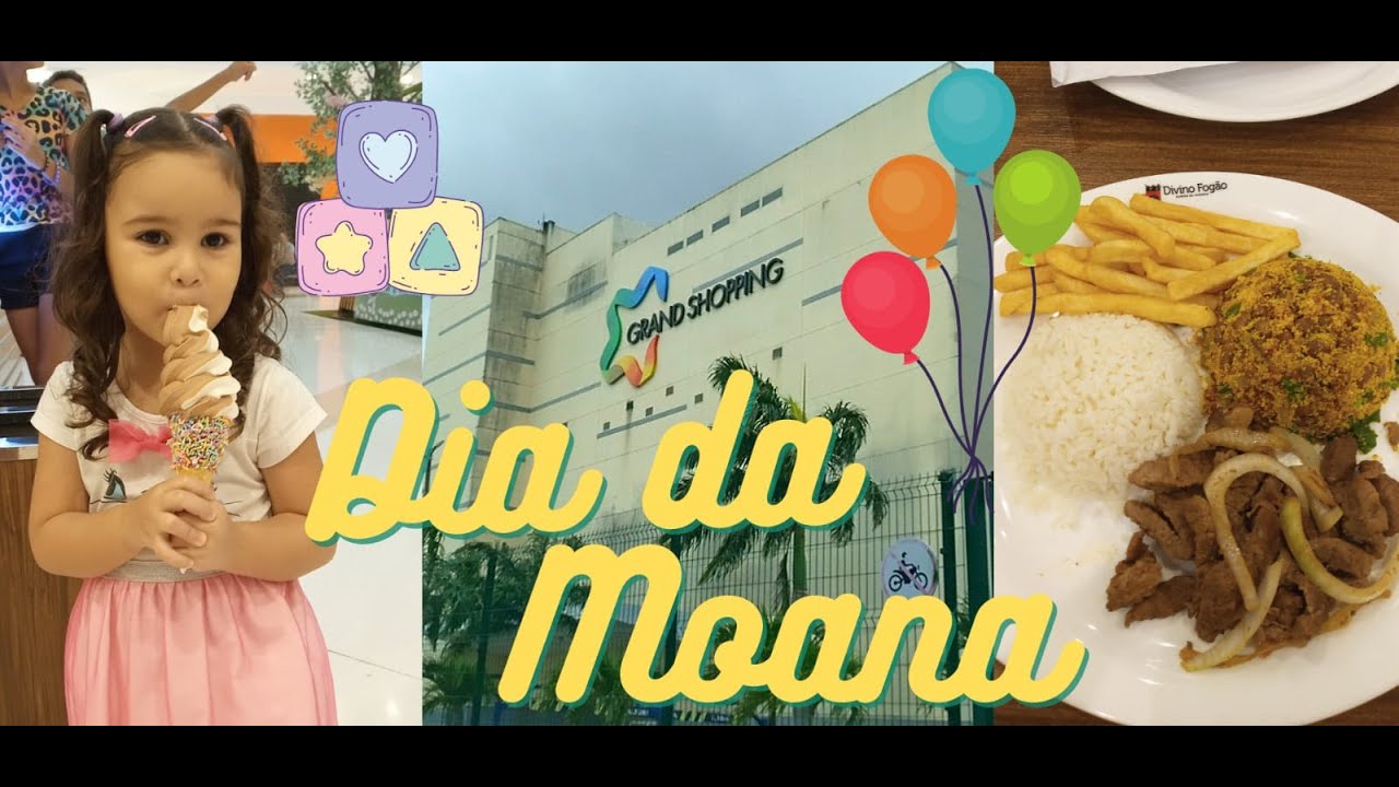 Dia da Moana | Passeio no Grand Shopping Messejana.