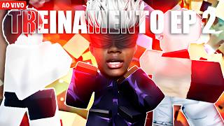 🔴 TREINAMENTO EP 2  NO JUJUTSU DO ROBLOX COM INSCRITOS! 🔥