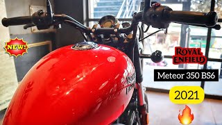 2021 New Royal Enfield Meteor 350 BS6 ( Fireball ) BS6 | With All New Features in Hindi