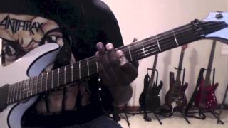 Toxic holocaust - War is hell (Guitar AfroCover) [WITH TABS]