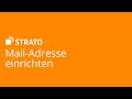 Mailadresse einrichten  strato tutorial