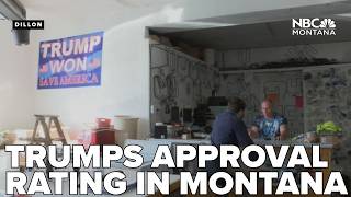 Trumps National Approval Slips, But Montana Stays Slightly In His Corner