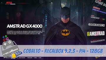 Cobalto v9 - 128GB - Recalbox 9.2.3 - Raspberry Pi4