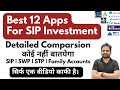 Best app for sip investment  sip ke liye best app  best app for mutual funds india 2024