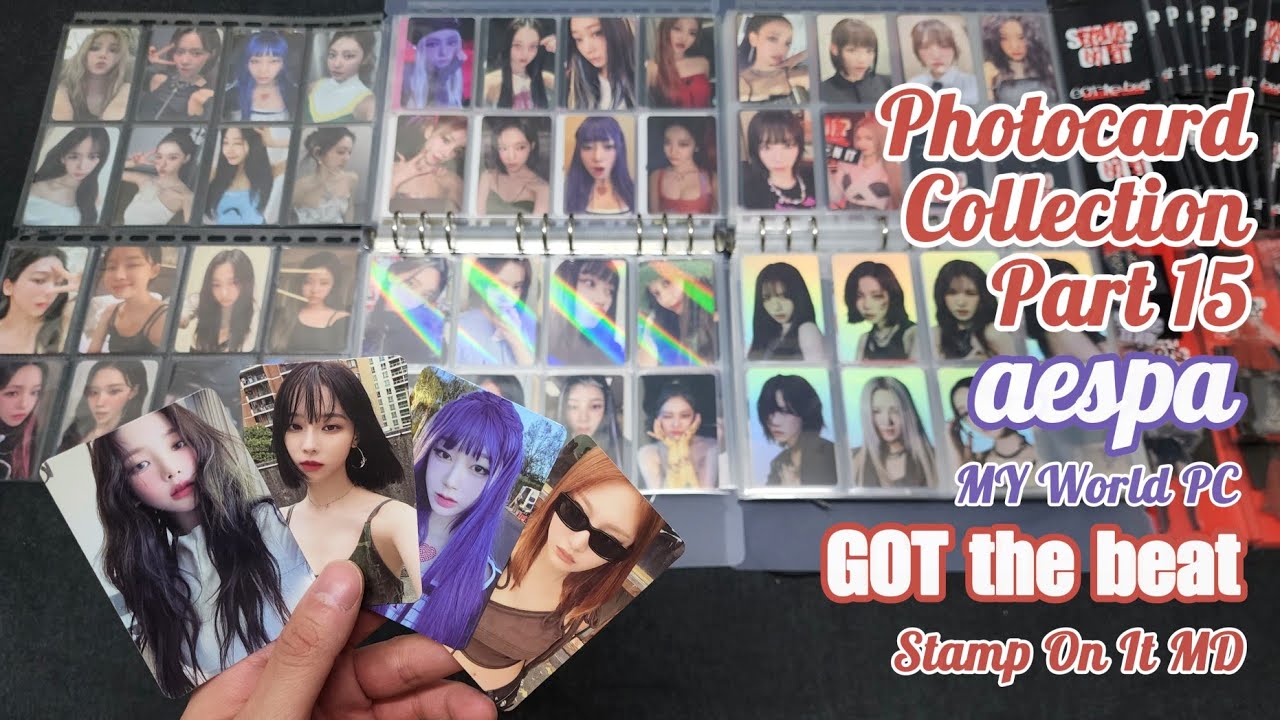 Photocard] AESPA - Photocard Collection (Part 15) MY World